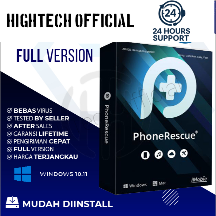 Aplikasi Pemulihan Data iOS  Recovery Data iPhone  imobie PhoneRescue for iOS 4 [WIN] Full Version