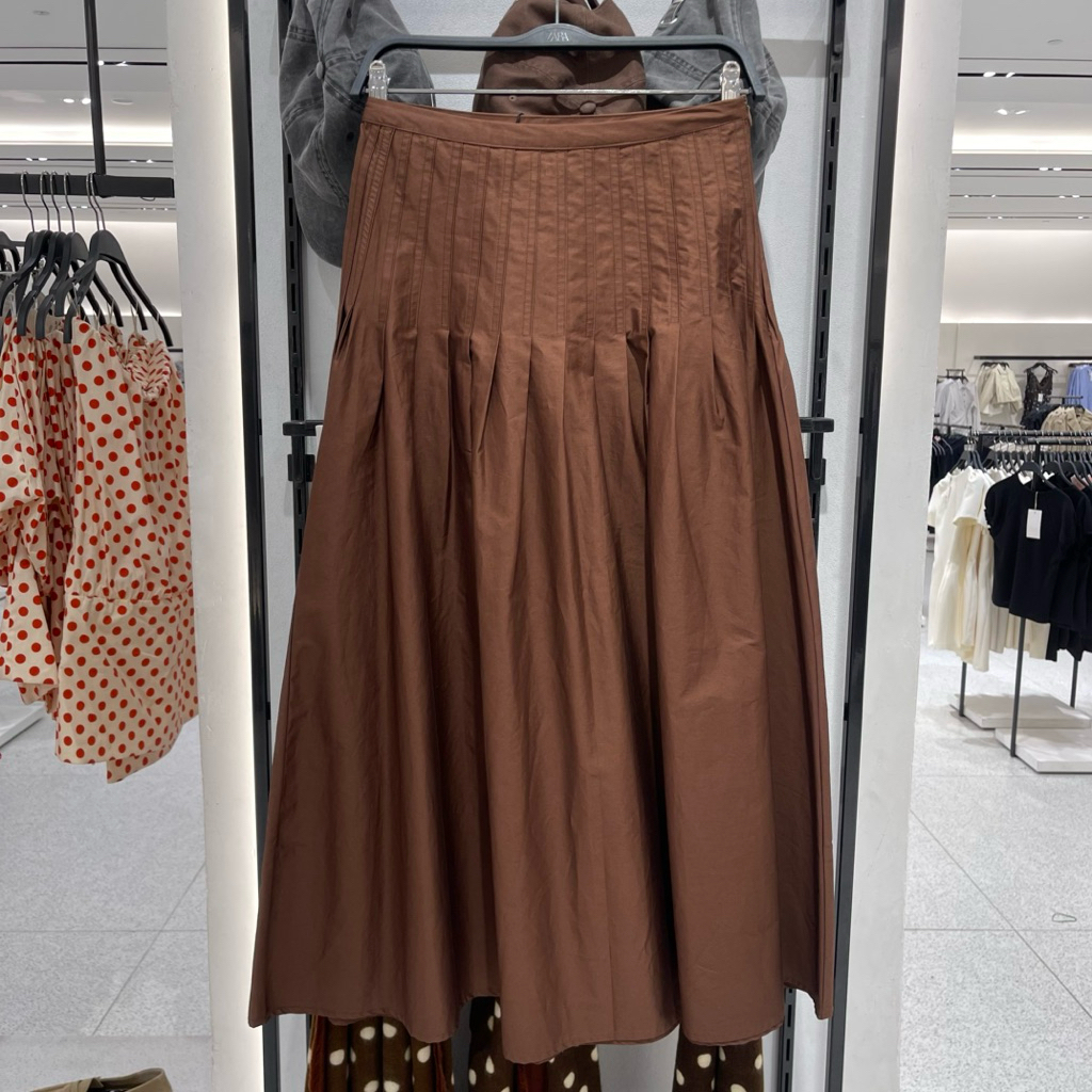 Rok Midi Rempel ZARA Jastip (jasa titip)