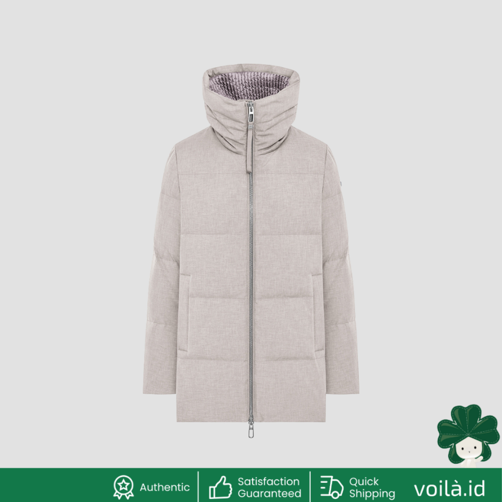 Jaket Winter Melody Soraga Wide Crater Down Jacket Tofu