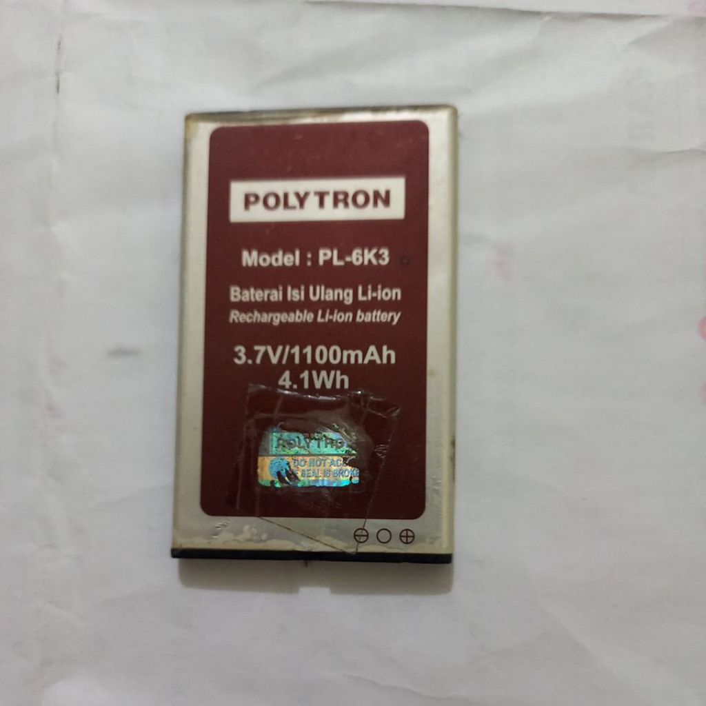 Baterai Polytron (PL-6K3) [Original]