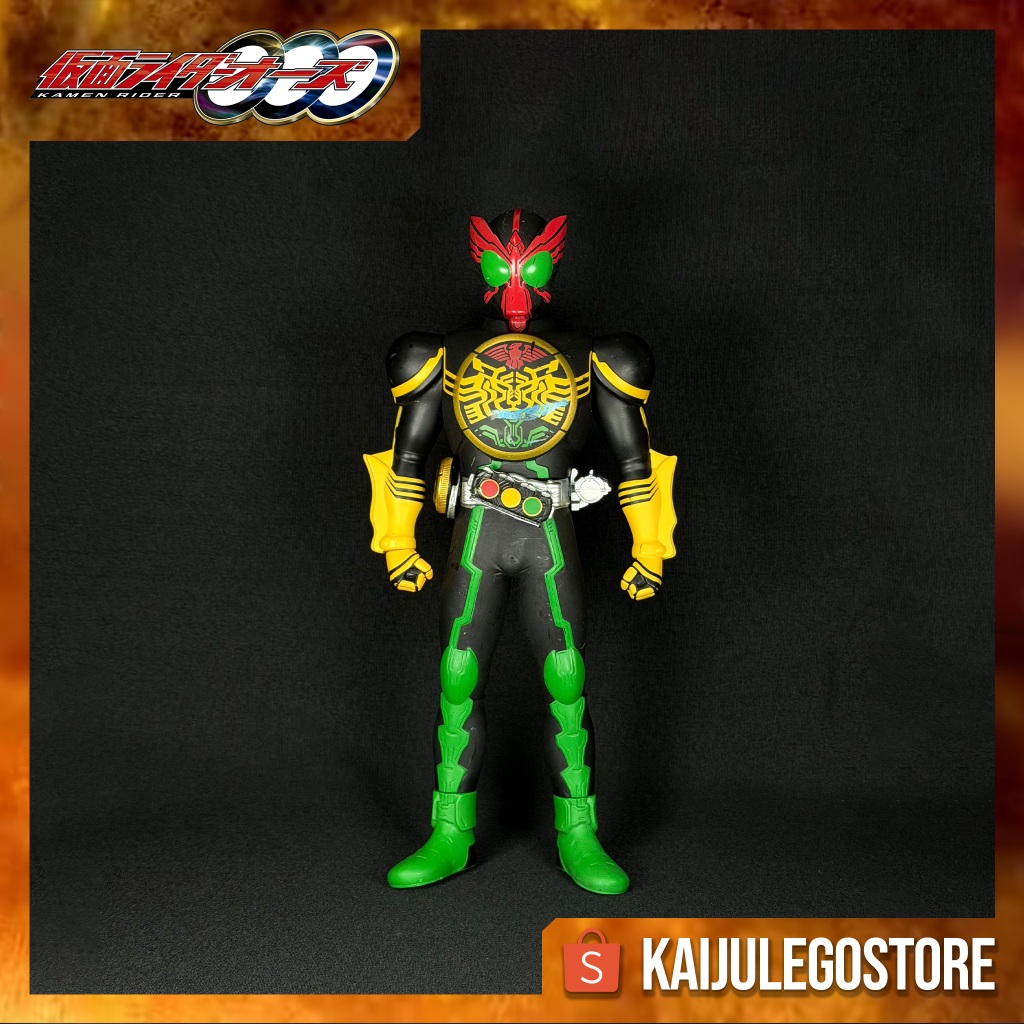 Big Soft Vinyl Figure Kamen Rider OOO Tatoba Combo Banpresto 2010 Kamen Rider OOO (2010)