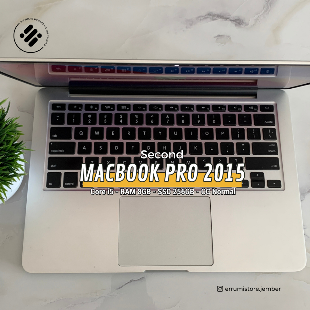 MACBOOK PRO 2015 | CORE I5 | RAM 8GB | SSD 256GB