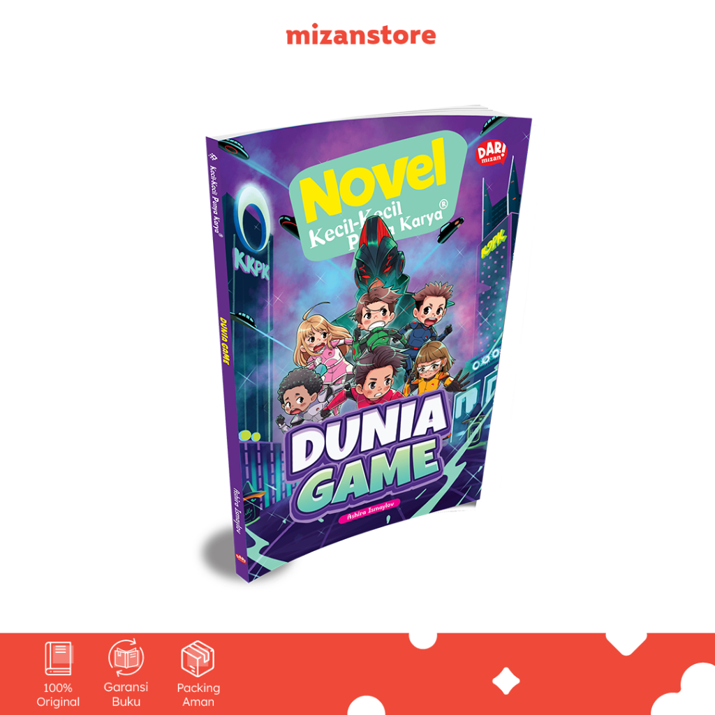 Novel Anak - Dunia Game  - Buku Murah- KKPK - Mizan Jakarta