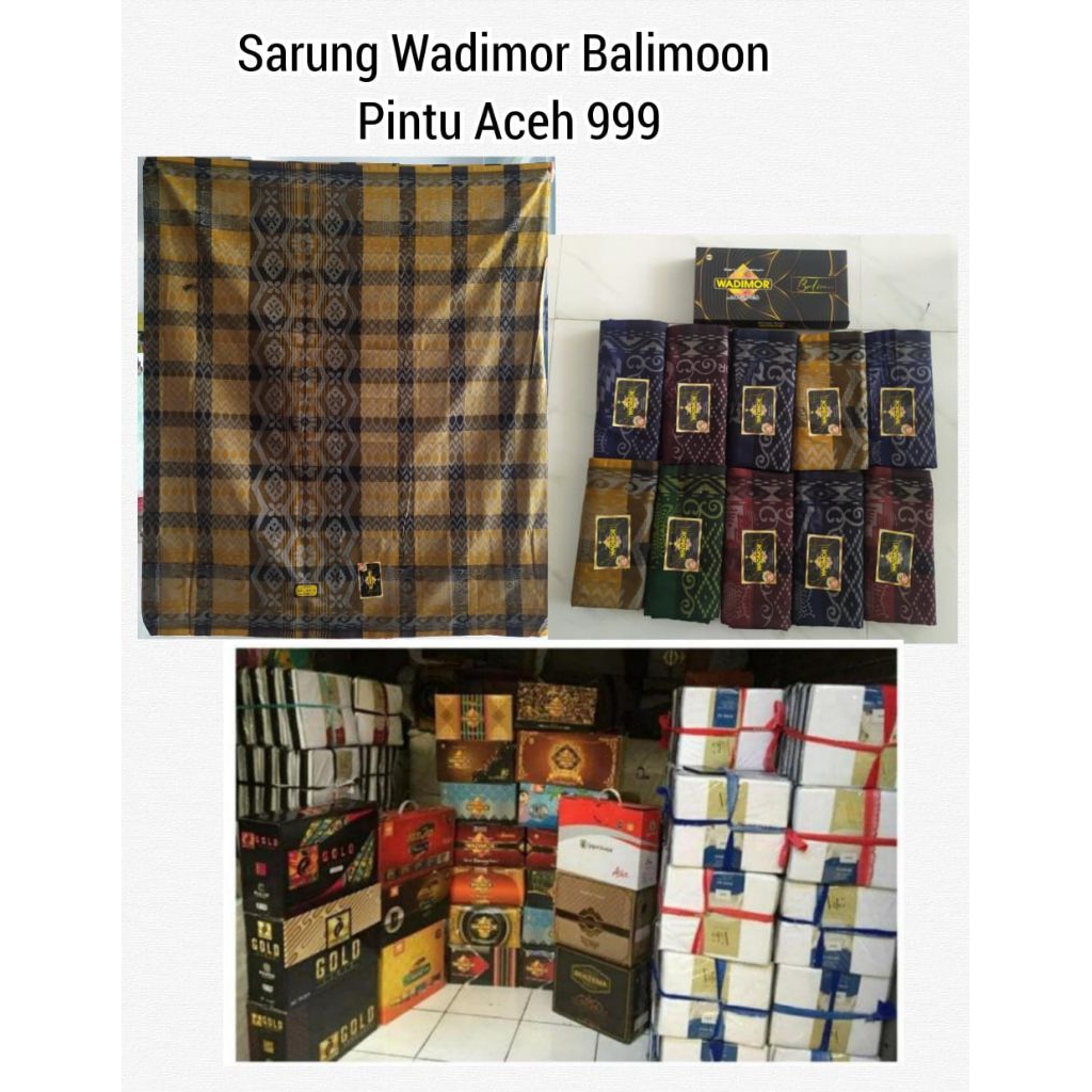 sarung wadimor balimoon pintu aceh 999