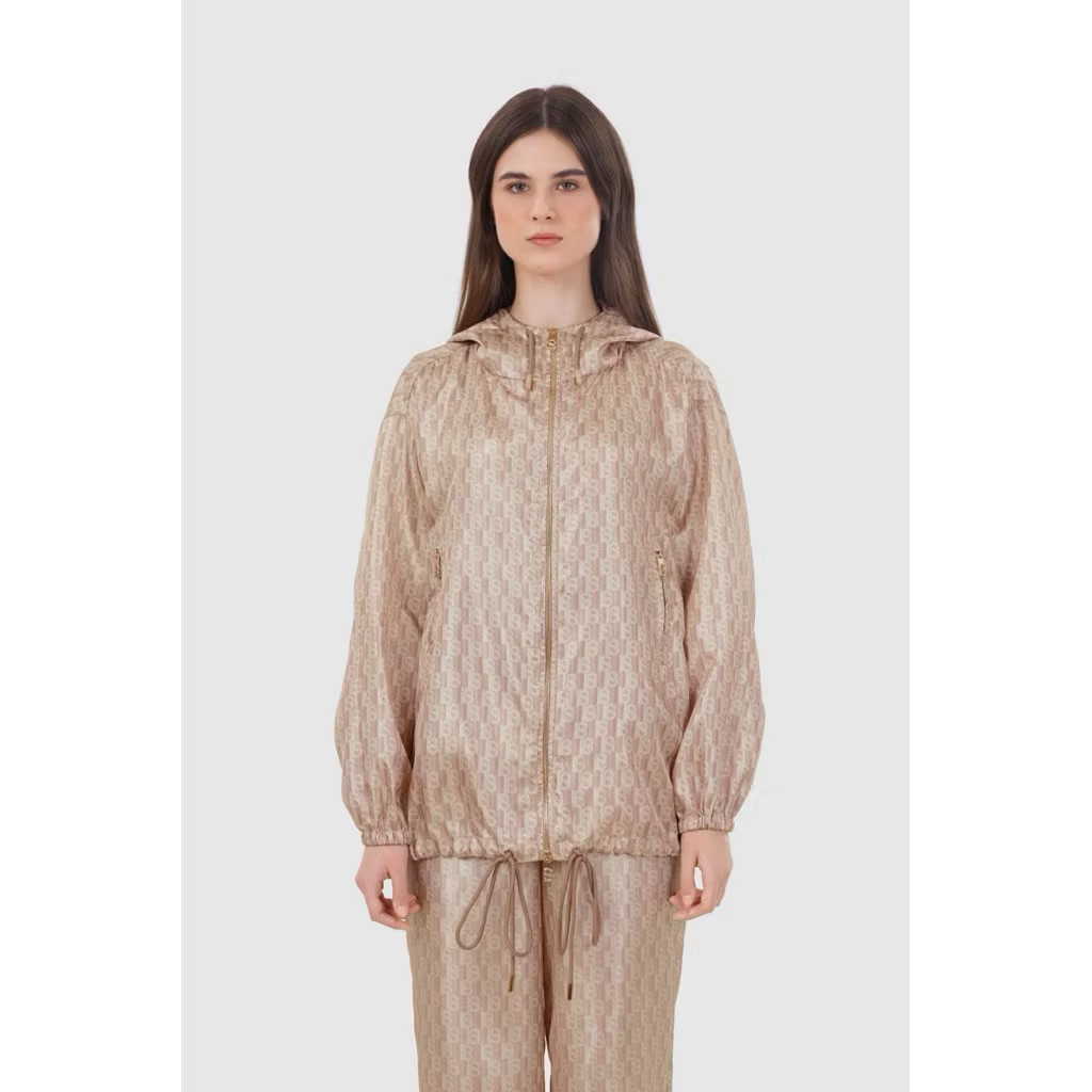 LEENA MONOGRAM PARKA BY BUTTONSCARVES