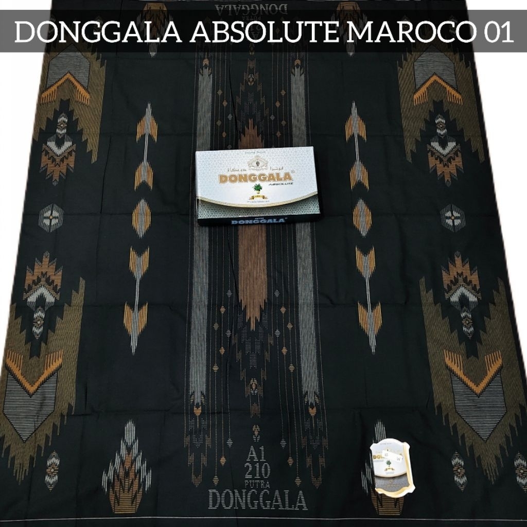 Sarung Tenun DONGGALA ASLI Original Habib Abdillah Alaydrus Balian Kembang Terbaru INFINITY ABSOLUTE