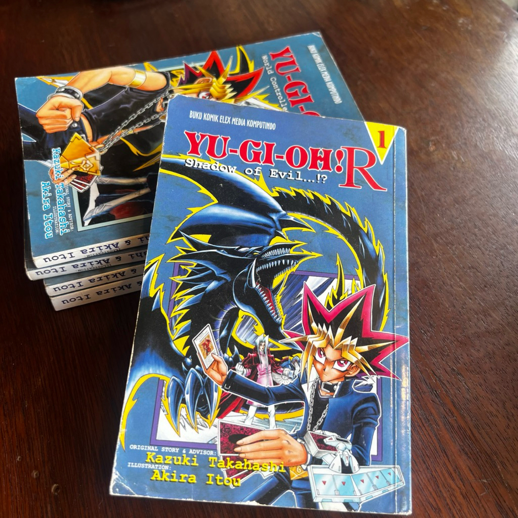 Komik Yu - Gi -Oh R Shadow Of Evil..? Kazuki Takashi - Bekas Full Set Vol 1-5