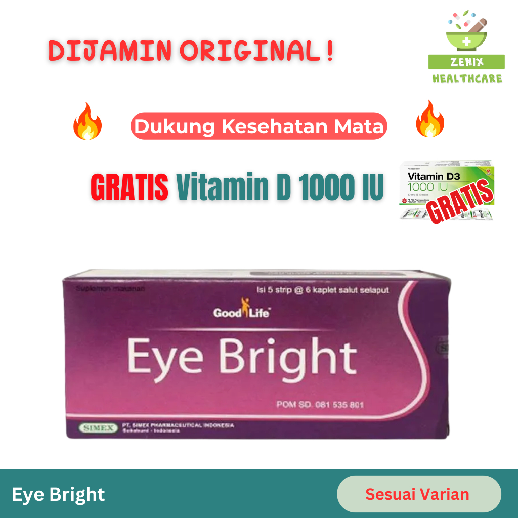 [1 Box] GoodLife Eye Bright - Vitamin Mata