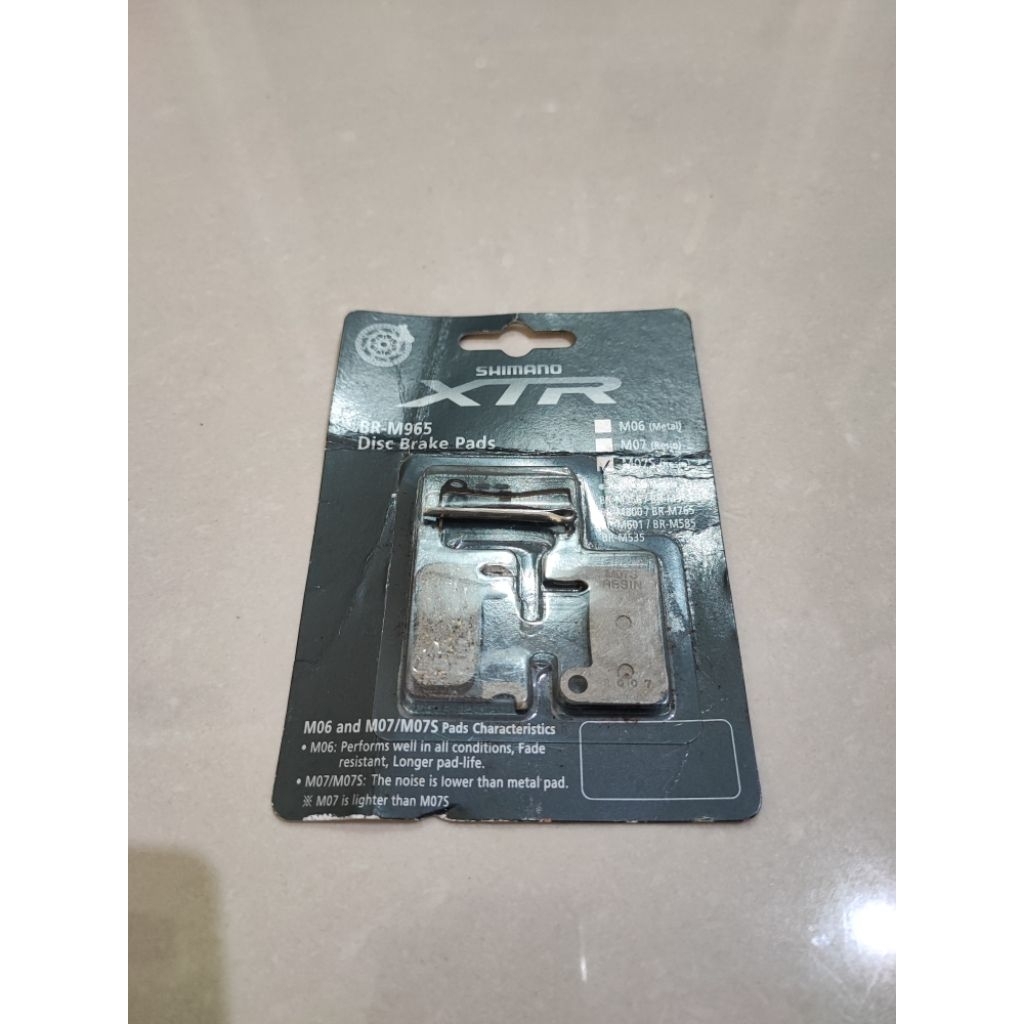 NEW Kampas rem sepeda Shimano XTR resin