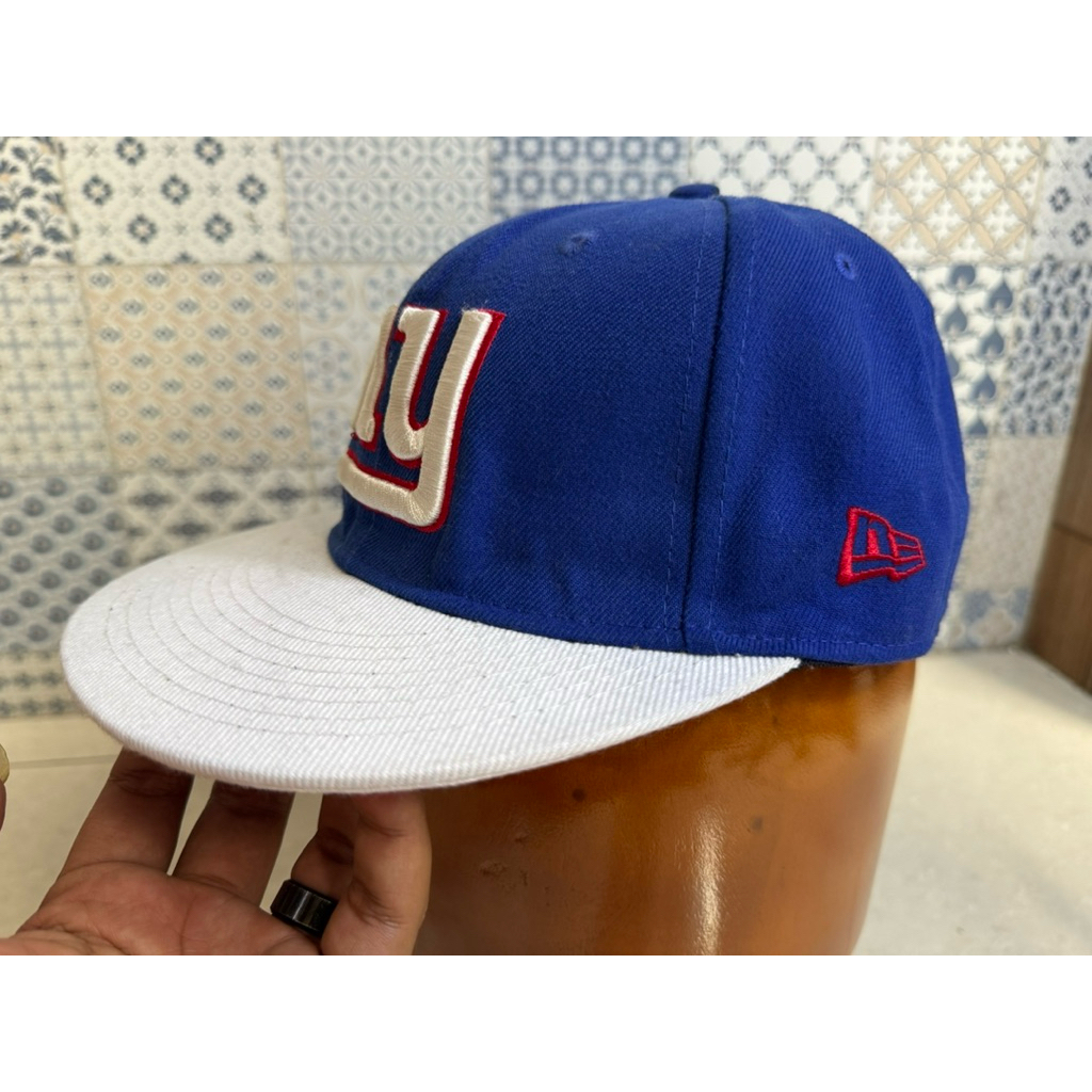 Topi Second Brand Branded NY New York Giants Snapback By New Era Fitted Original Full Tag