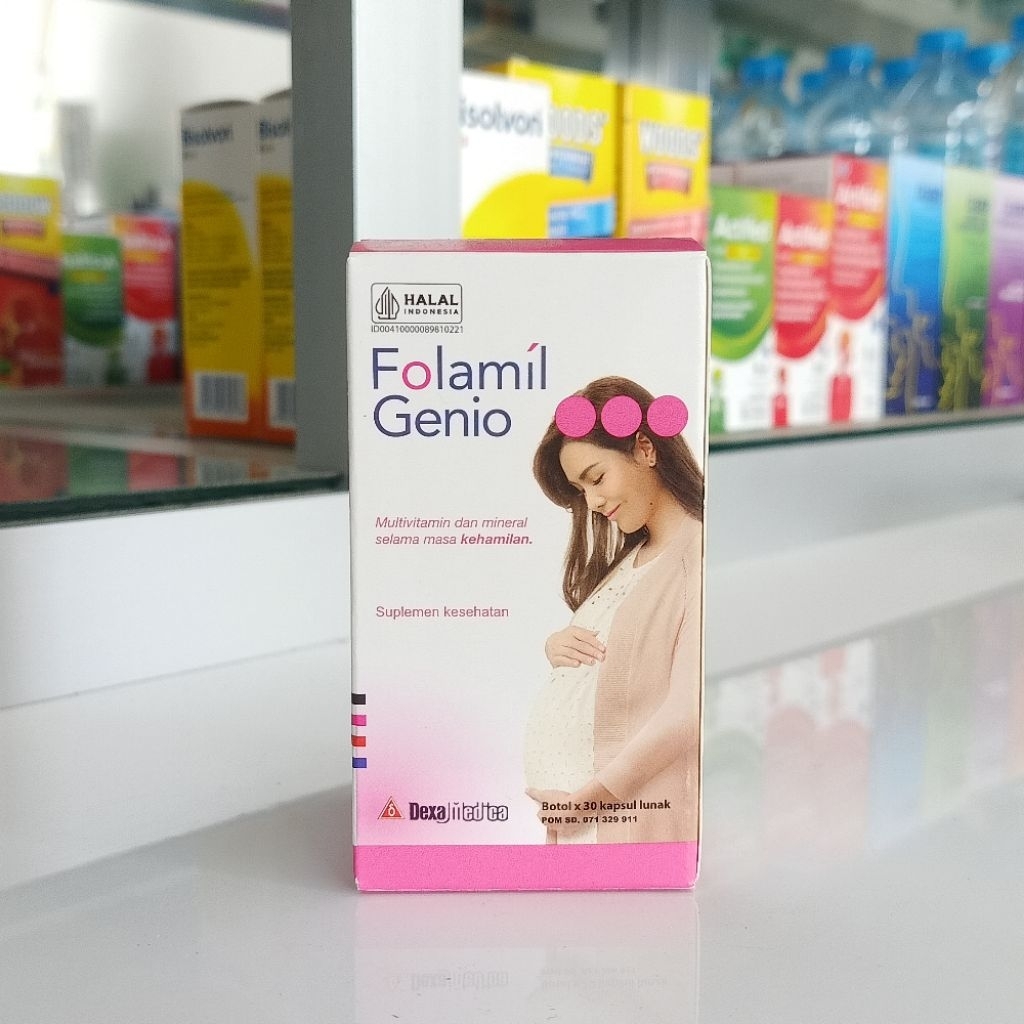 Folamil Genio isi 30 Kapsul lunak
