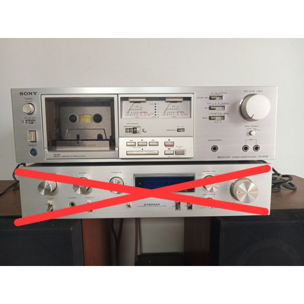 tape deck Sony TC-K55ii