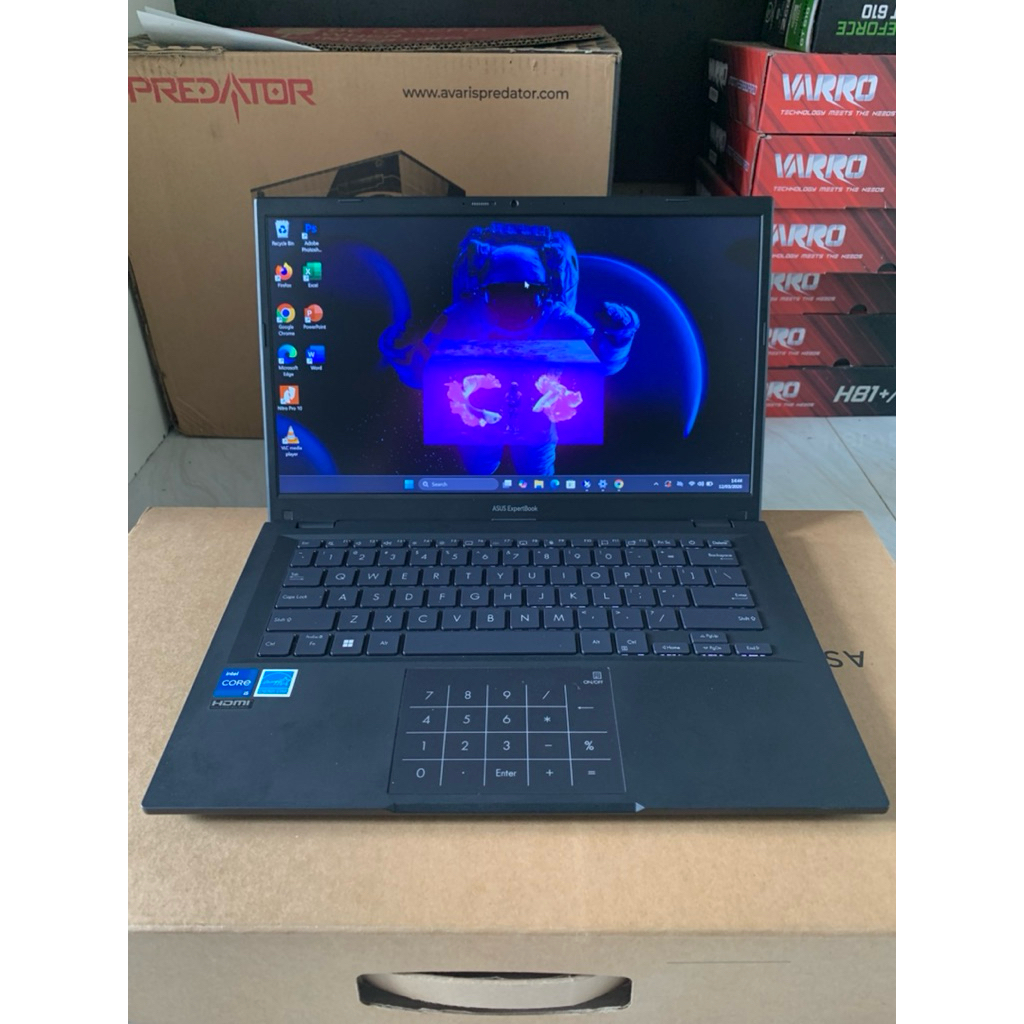 Asus Expertbook B1402CBA Core i5-1235U 16/512 Iris Xe Graphic Normal NO minus Body Mulus Terawat