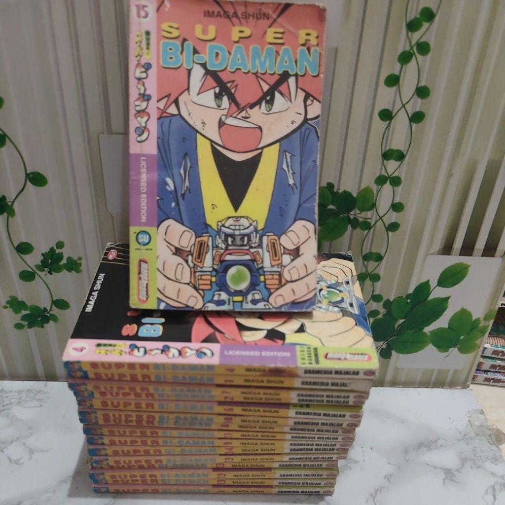 (bisa cod) komik super bi-daman 1-15 / Battle B-daman preloved original