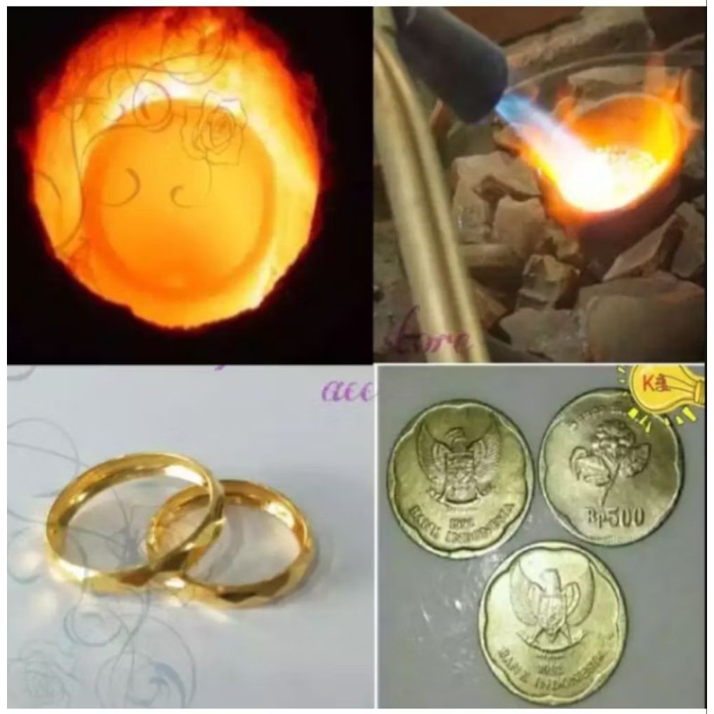 Cincin Wanita Koin Malaysia Anti Karat dan Luntur, Tahan Lama