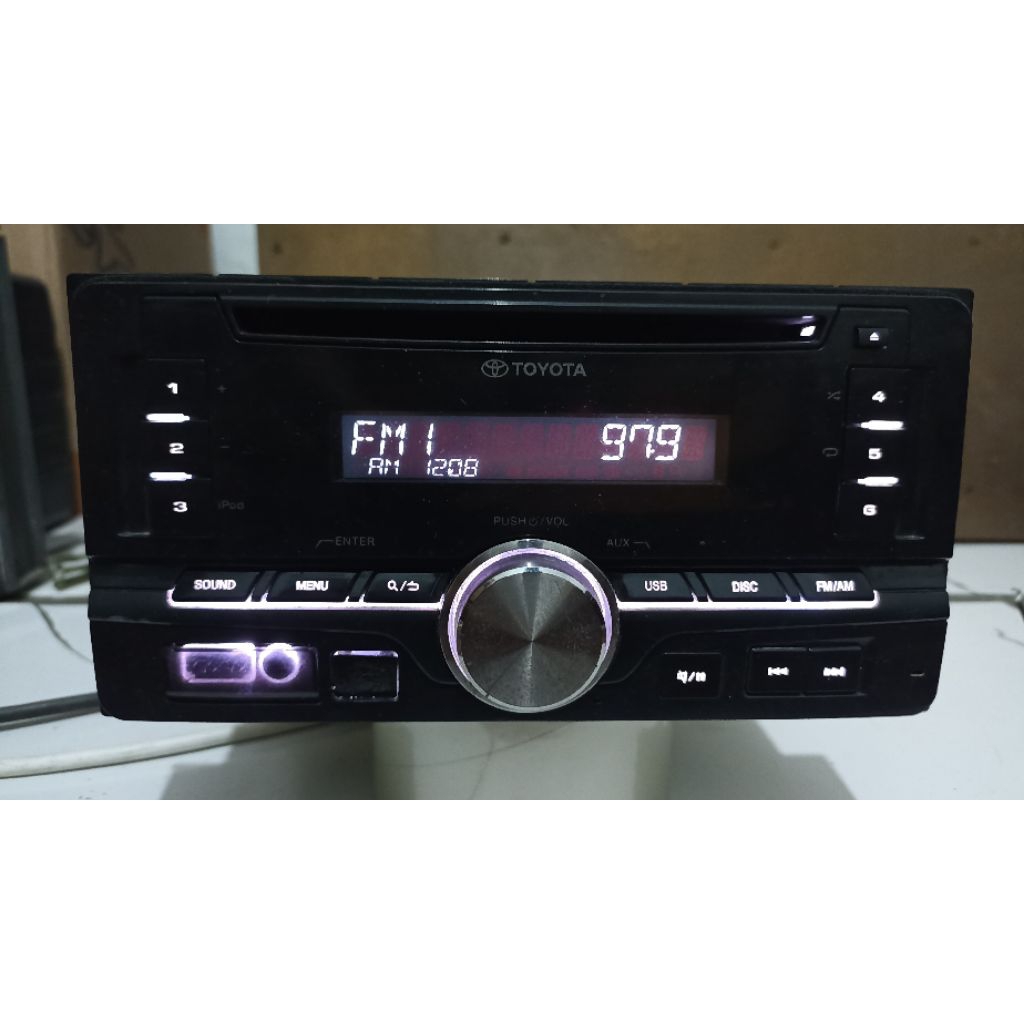 Headunit dobeldin  tape kenwood toyota