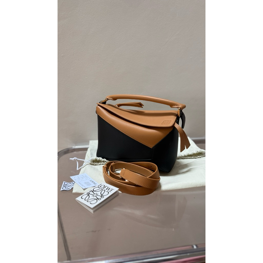 Loewe Puzzle Edge Small Warm Dessert / Black