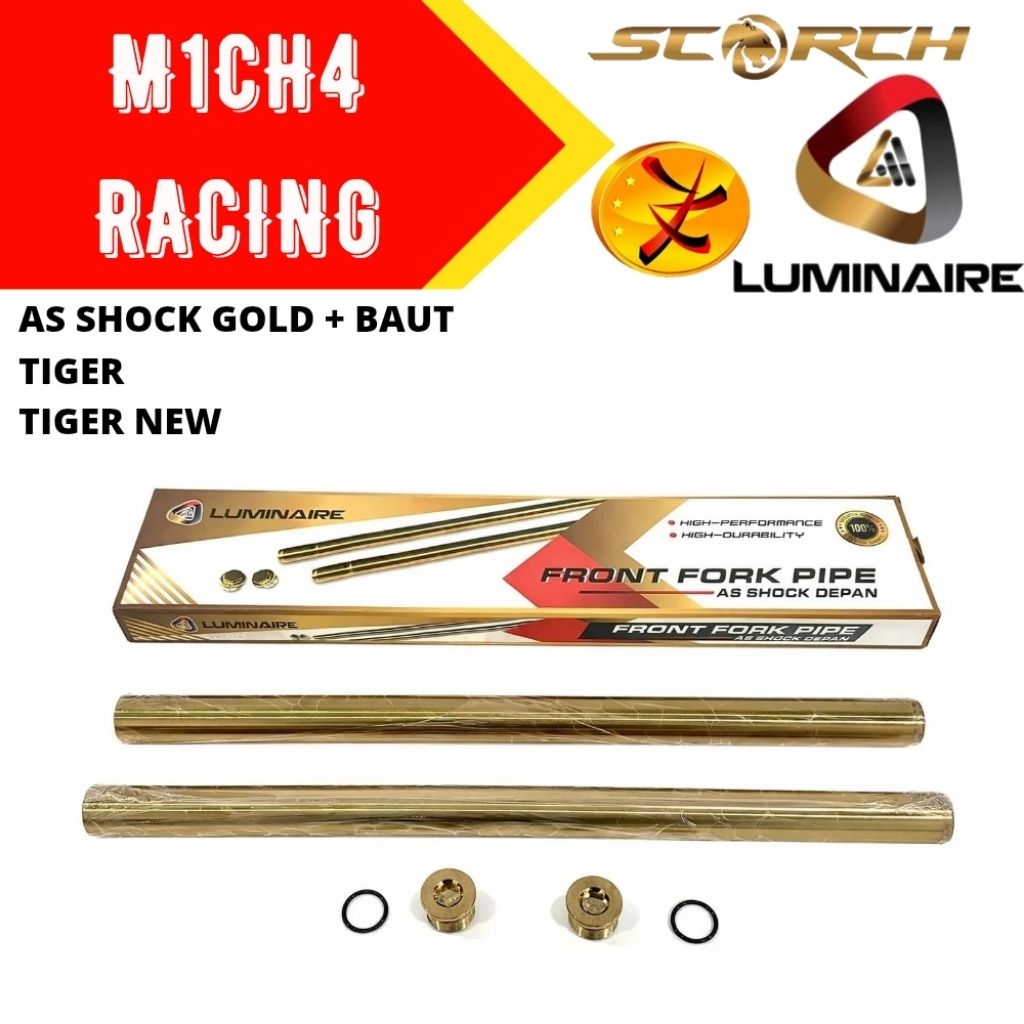 AS SHOCK DEPAN GOLD + BAUT/KLIP TIGER /TIGER NEW - LUMINAIRE