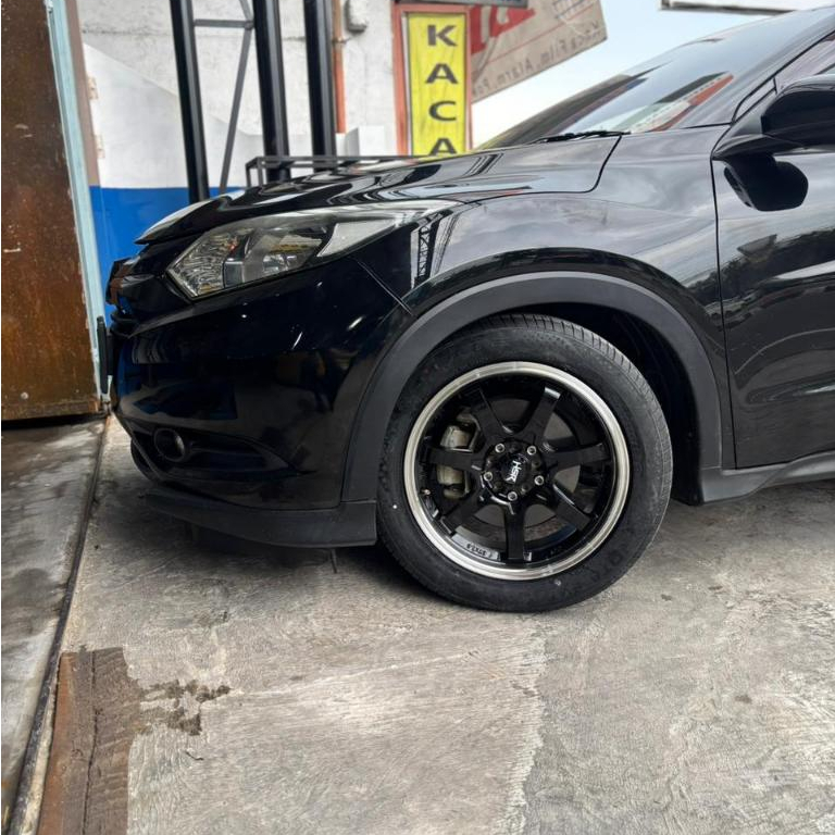 Velg mobil honda hrv R18 hsr boroko tjh model te37 rata body - original fre pasang