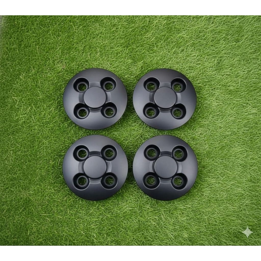 (1set isi4) Dop Velg Kaleng mobil pcd 4x100 Ring13/14/15/16/17 Mobilio,Agya,jazz, Karimun Estilo,Sig