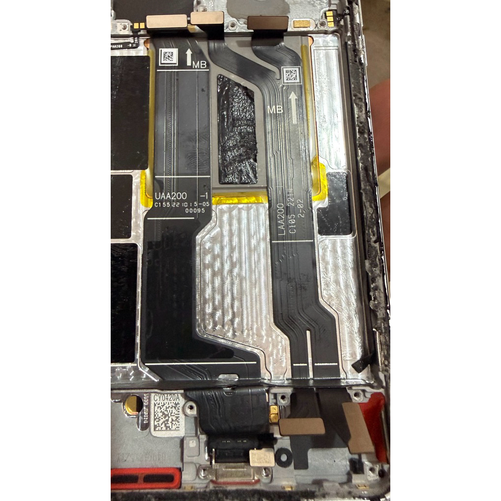 Fleksibel connect lcd/Fleksibel cas/charger oppo Find X5 pro original copotan