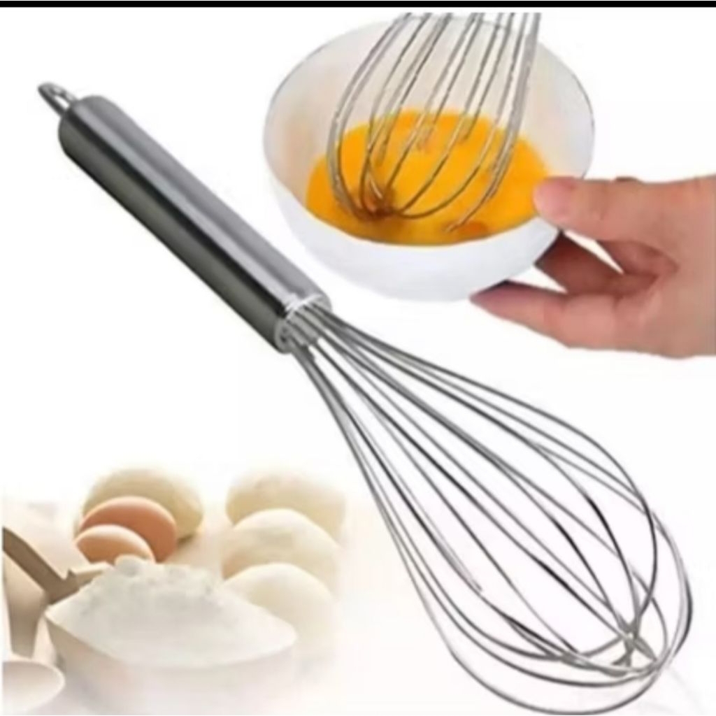 Whisk Stainless / Pengocok Telur Stainless/ whisk egg better