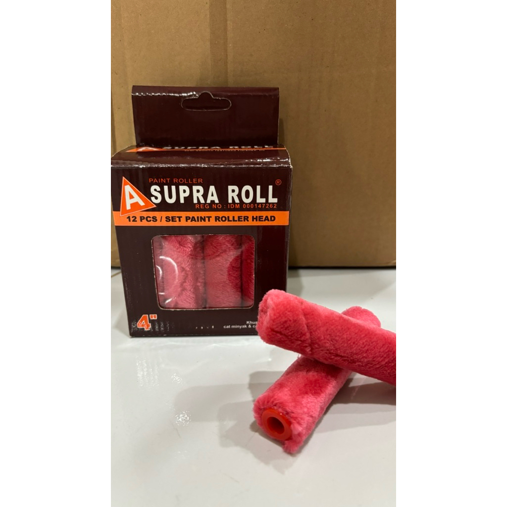 Refill Rolan Cat Kecil SUPRA Bulu Roll Kapal
