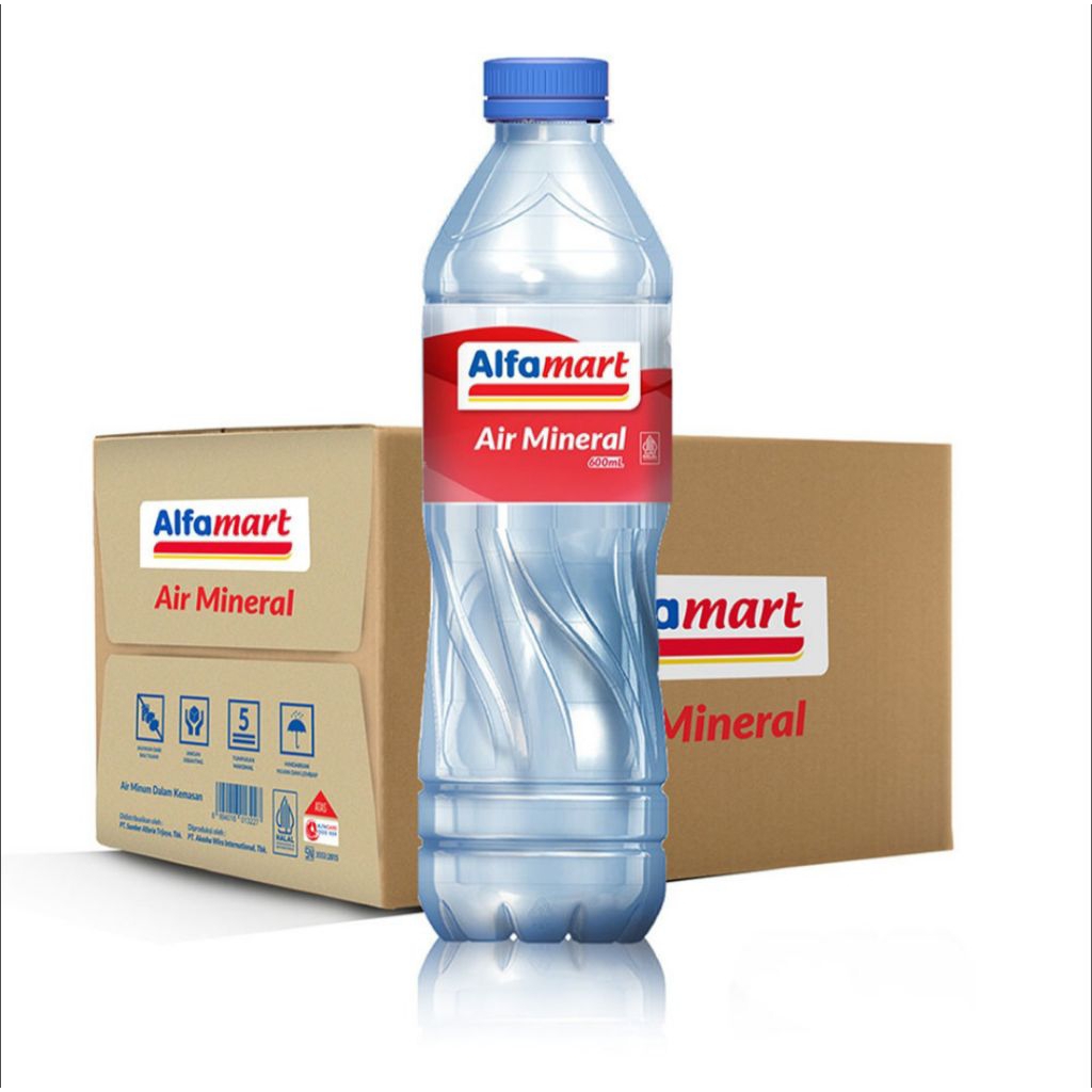 Alfamart Air Mineral 24 x 600 ml - Karton