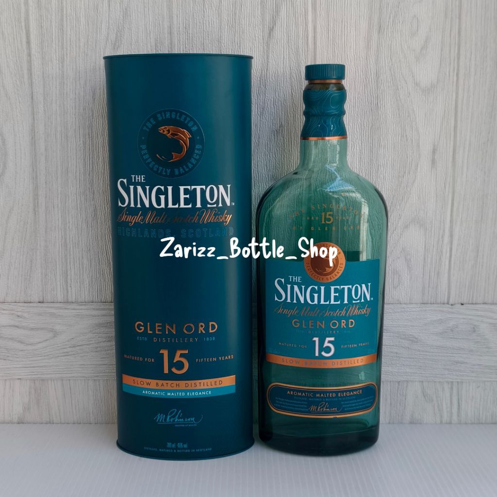 Botol Kosong Singleton 15 Years Glen Ord 700ml + Box