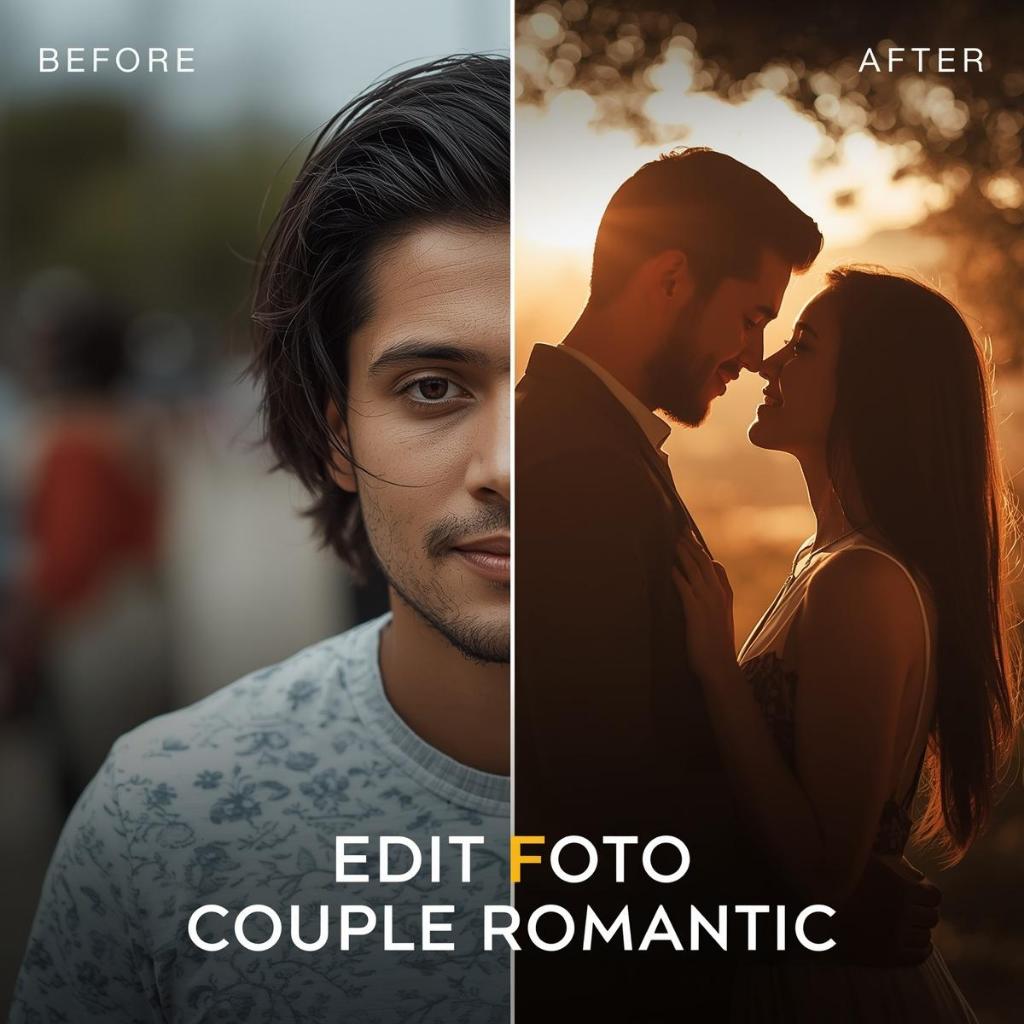 Edit Foto Couple Romantic