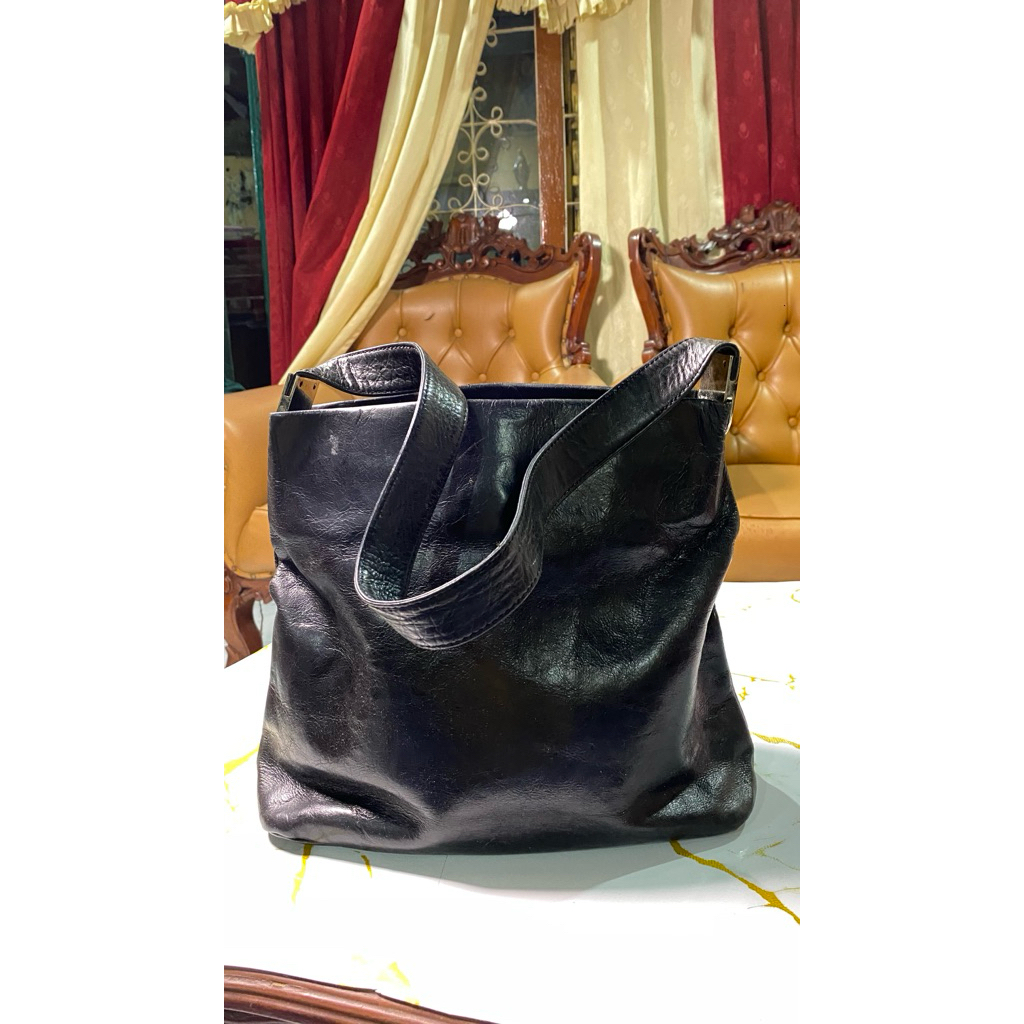 preloved totebag kulit pecah seribu