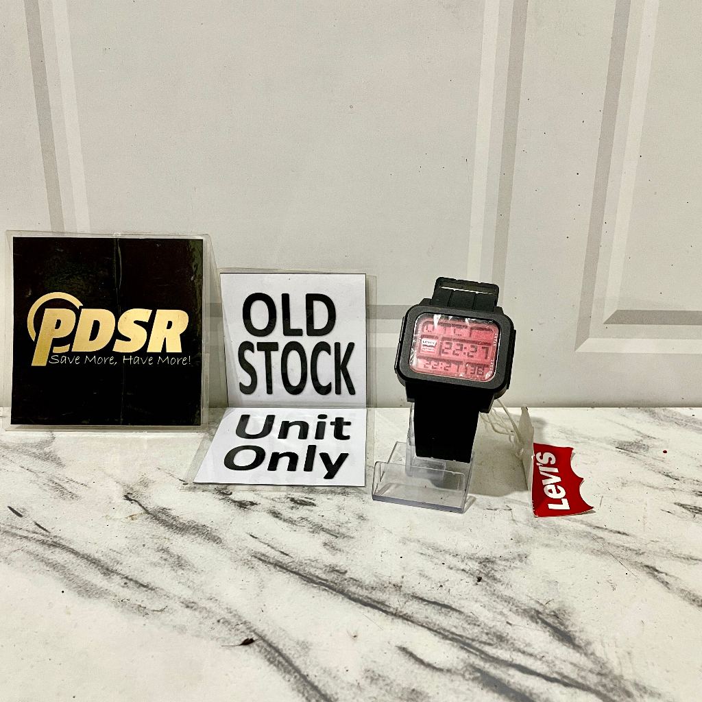 JAM TANGAN LEVIS LTI0106 BLACK UNIT ONLY ORIGINAL RESMI