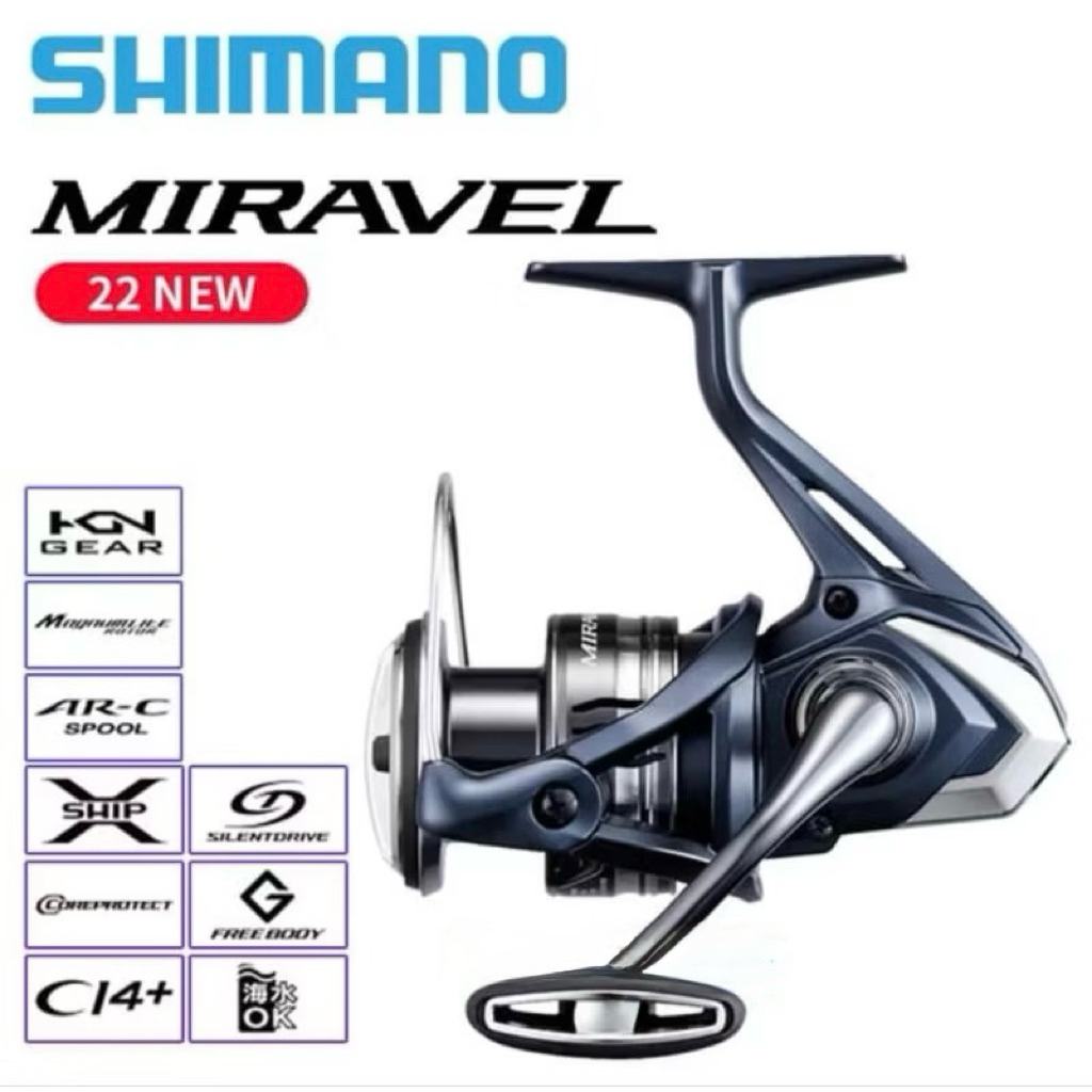 Reel Spinning Shimano Miravel  2022