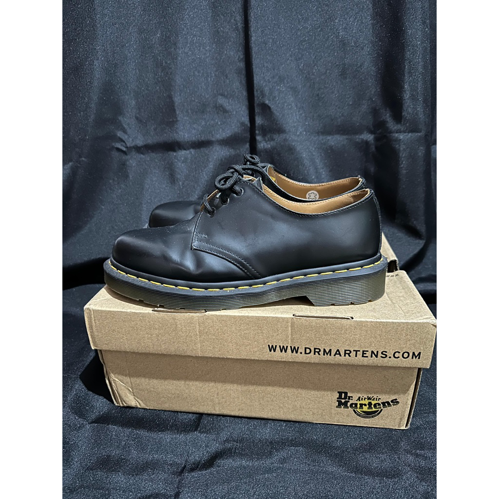 sepatu hitam kulit dr.martens original