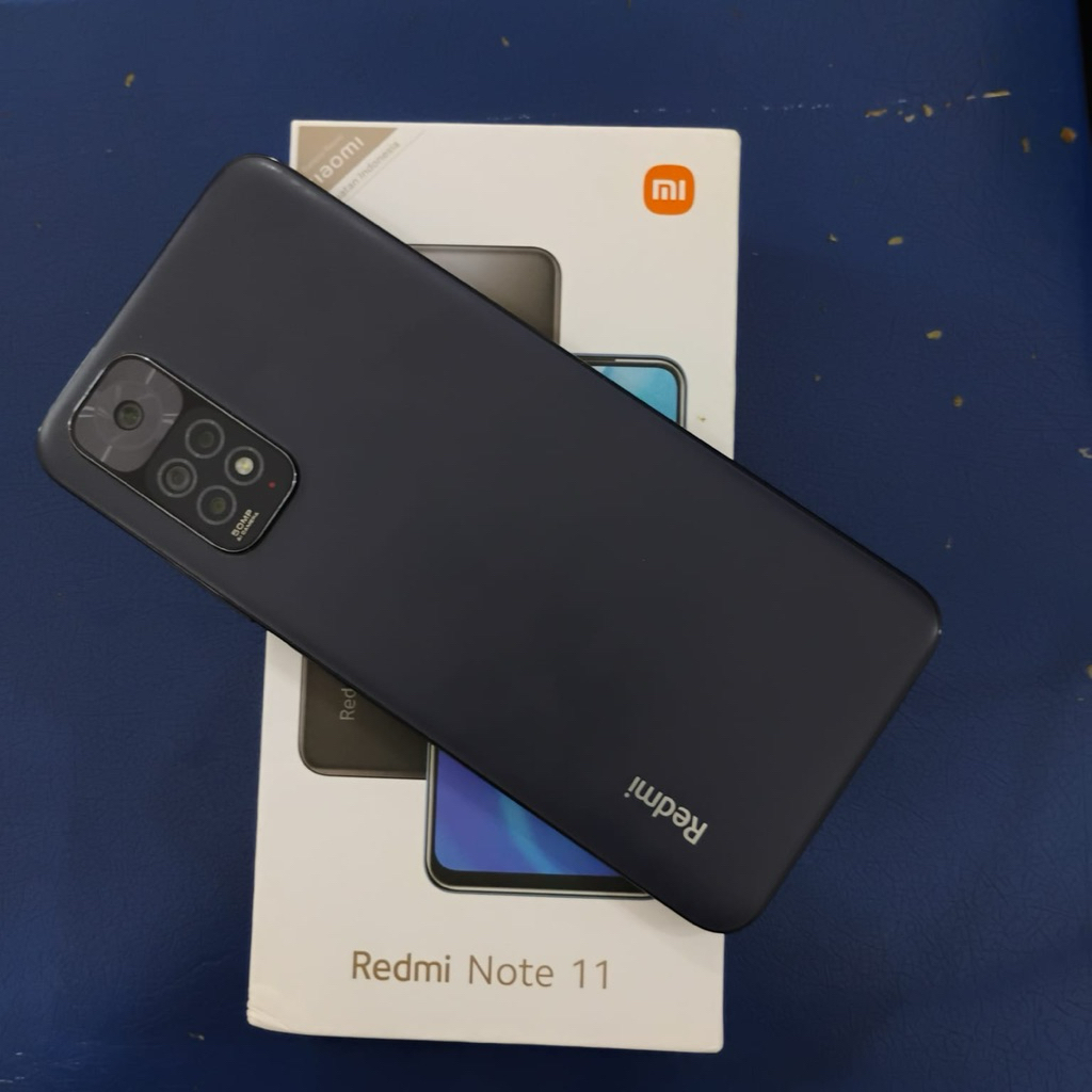 Redmi note 11 ram 6/128 fullset original resmi termurah