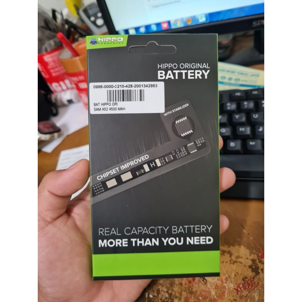 Baterai samsung s20fe/a52/a52s hippo original baru