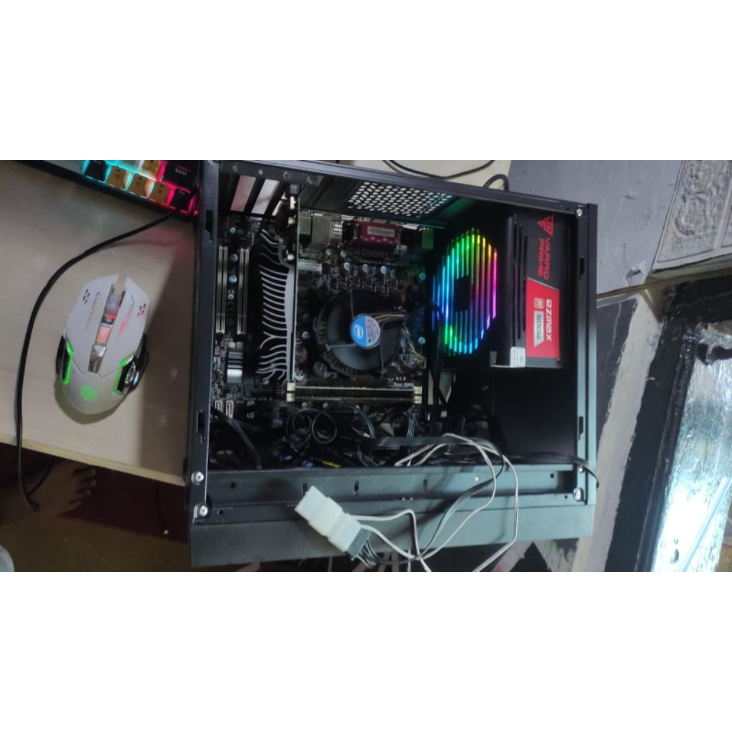 paket mobo + procesor core i5 gen 3 + fan procesor