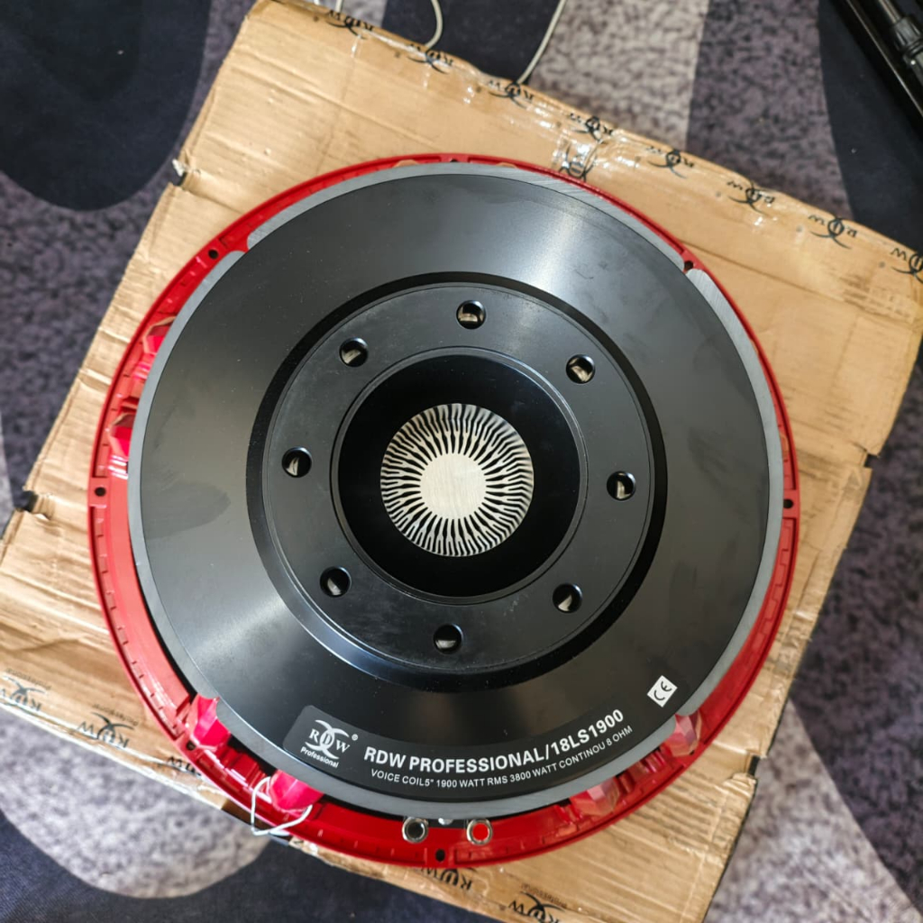 Speaker Komponen RDW 18 LS 1900 / 18 LS1900 / 18LS1900 - 18 inch (Doubel 2 Magnet)
