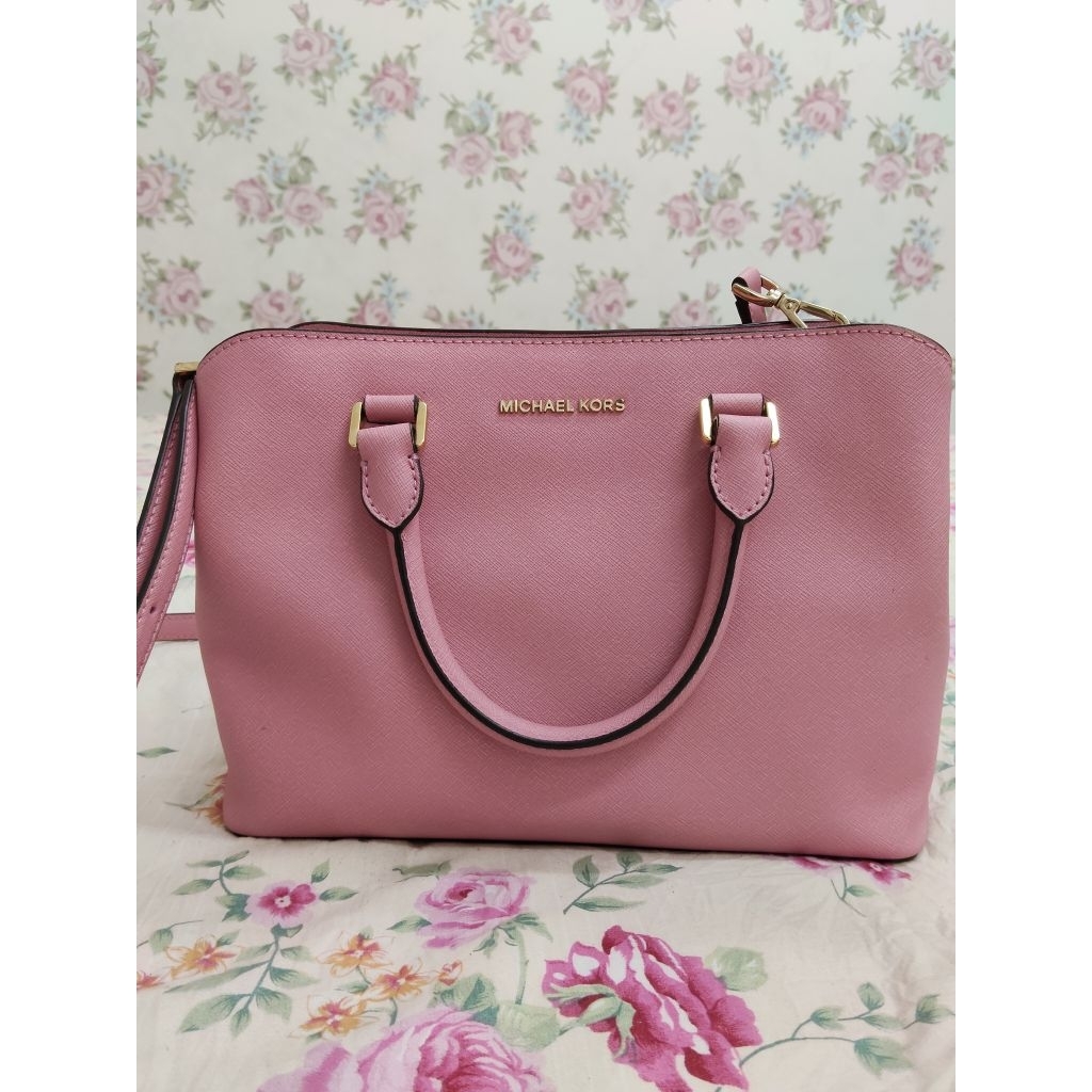 PRELOVED, Tas Michael Kors ORI pink