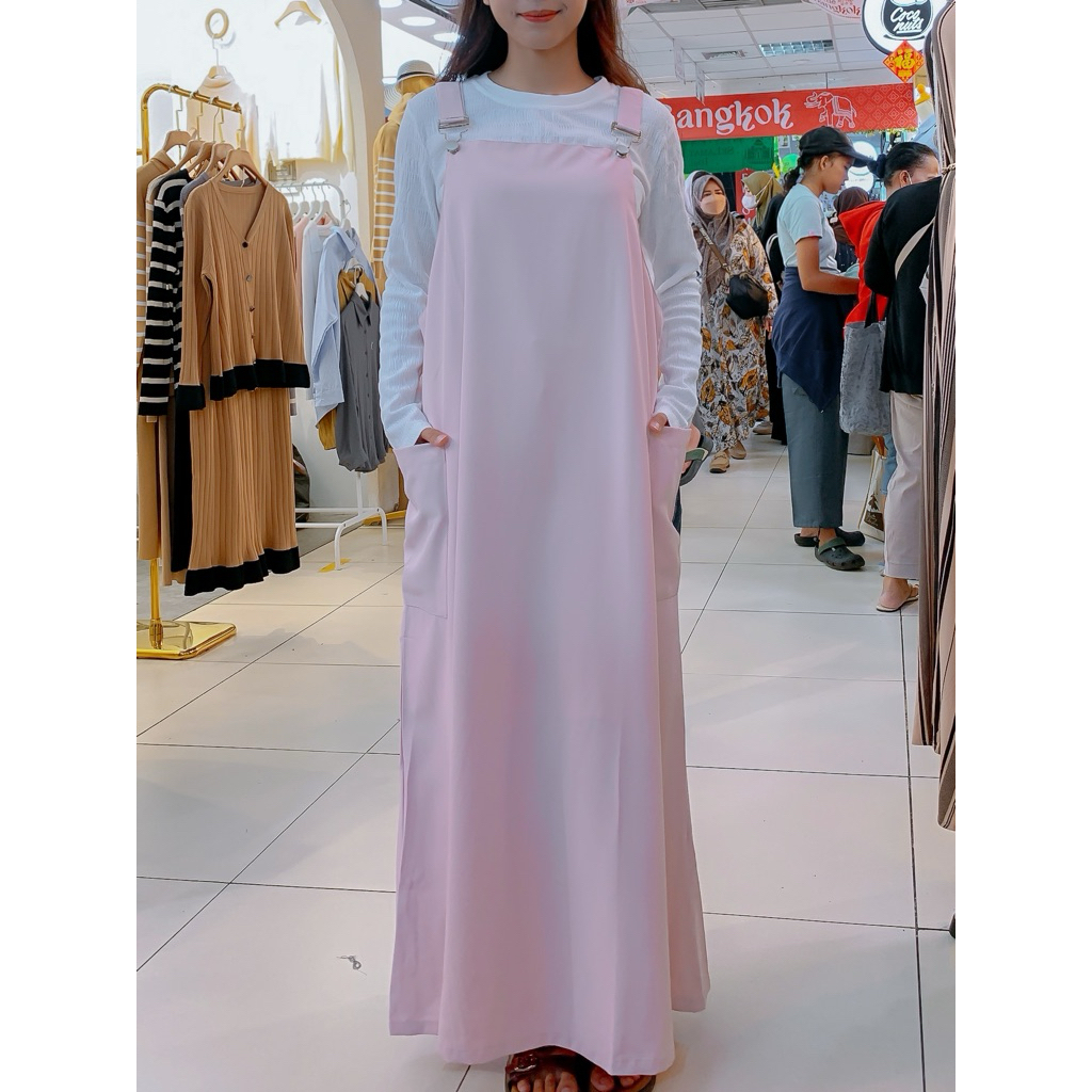 (L135)OVERALL ROK KATUN WANITA