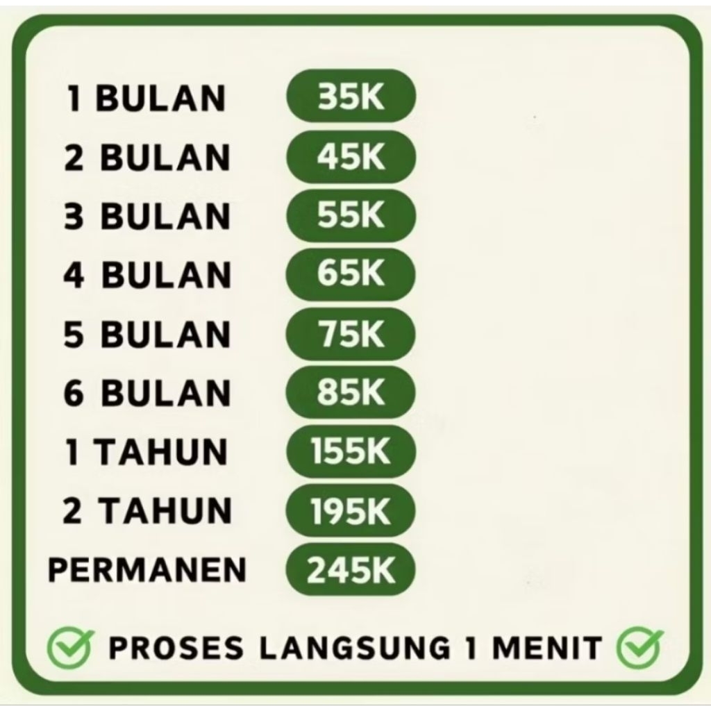 TERMURAH UNDANGAN S PREMIUM BERGARANSI IOS & ANDROID SPO