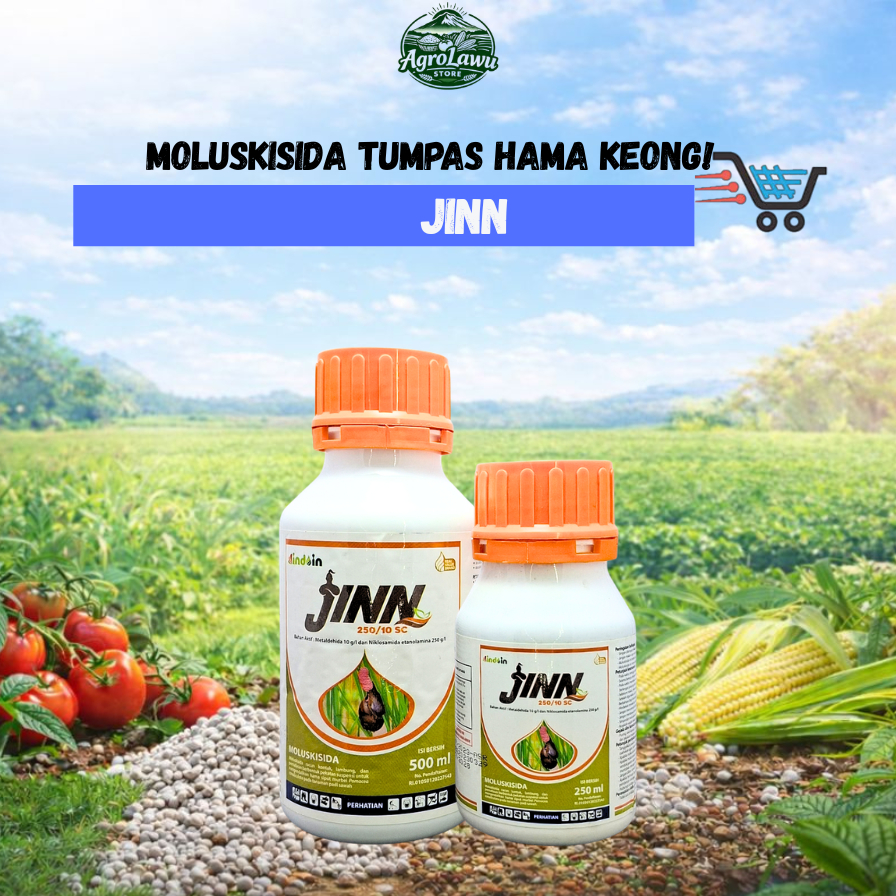 JINN 250/10 SC - Moluskisida Racun Keong Mas & Siput Padi