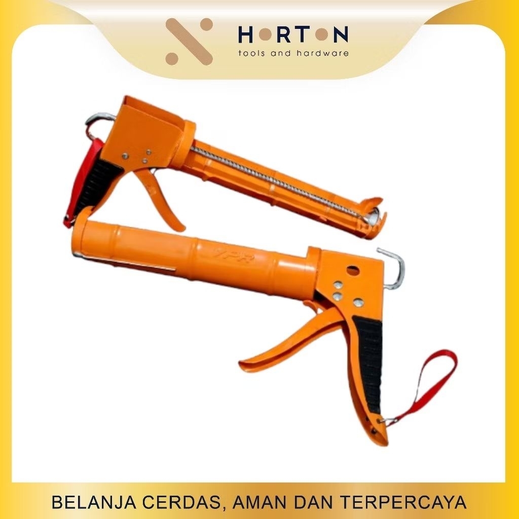 Tembakan Silikon Lapis Karet Anti Slip Sealant Gun Kuat