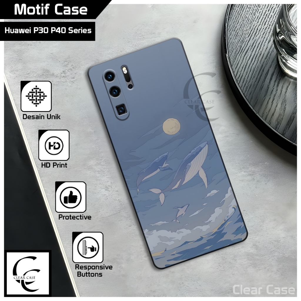 Softcase Huawei P30 P30 Pro P30 Lite P40 P40 Pro P50 Terbaru 2026 silikon Casing pelindung hp