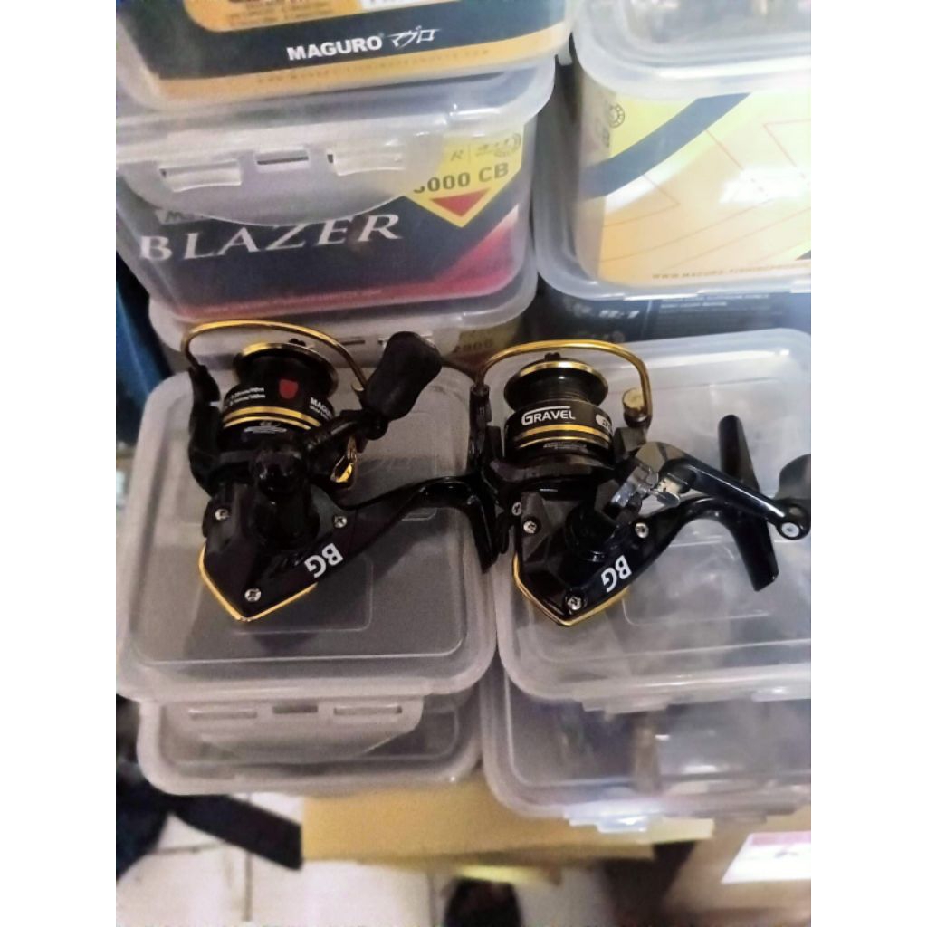 Reel Maguro mini Gravel BG 300,500