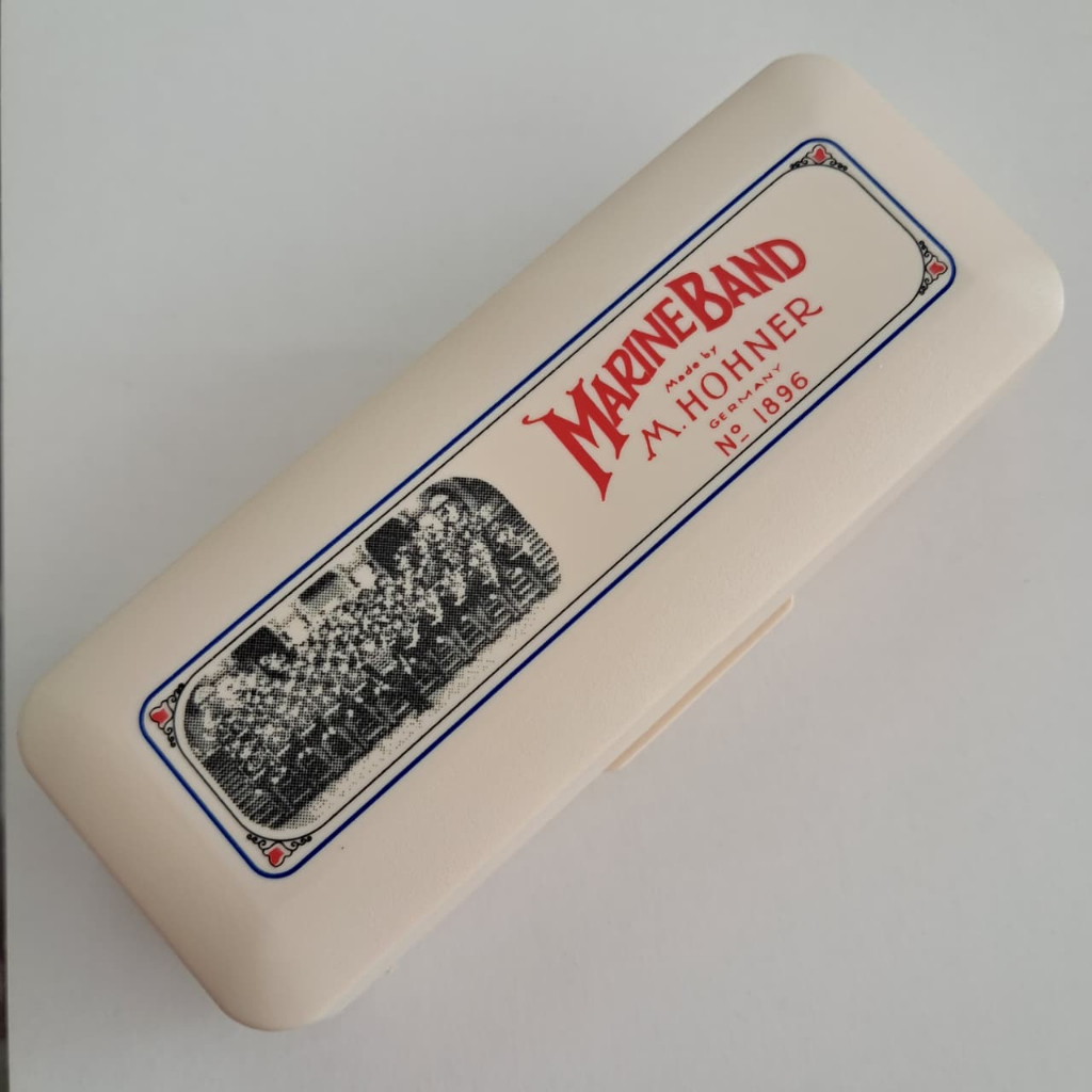 HARMONIKA HOHNER MARINE BAND M 1896 MADE IN JERMAN ( KEY C,D)