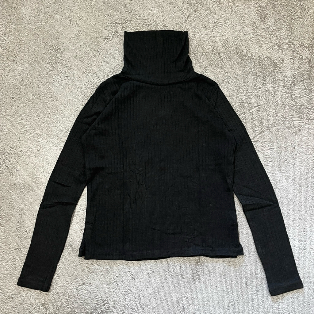 Global Work Knit Sweater Turtle Neck