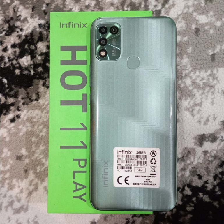 Infinix Hot 11 Play Ram 4GB Rom 64GB (Second)