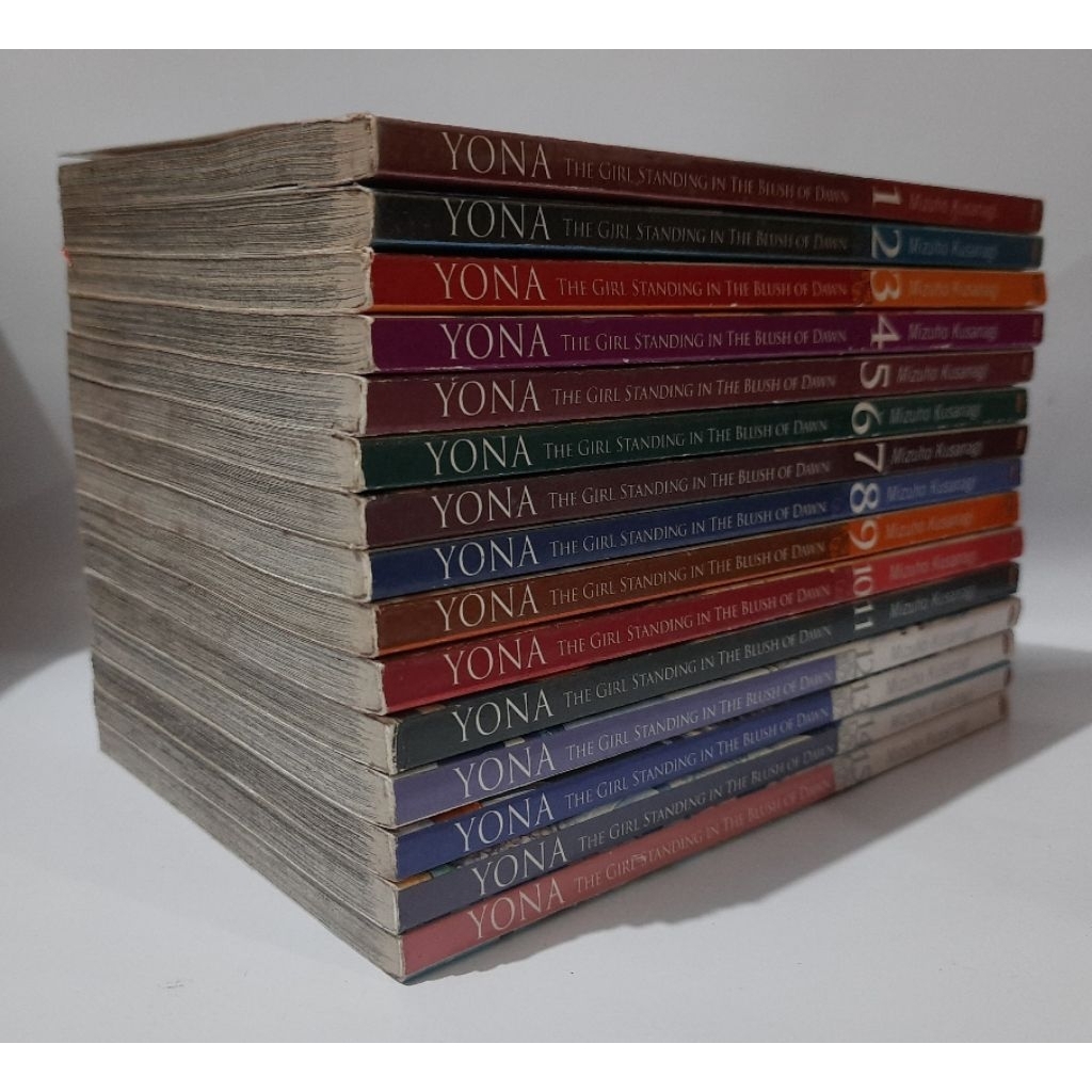 Komik Yona The Girl Standing In The Blush of Dawn 1-15 set kolpri