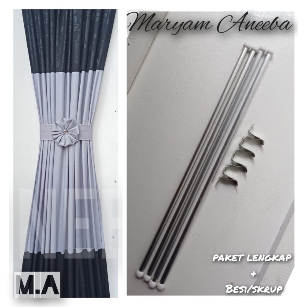 gorden minimalis gorden kupu kupu gorden ikat tengah gorden estetik gorden jendela panjang tirai min